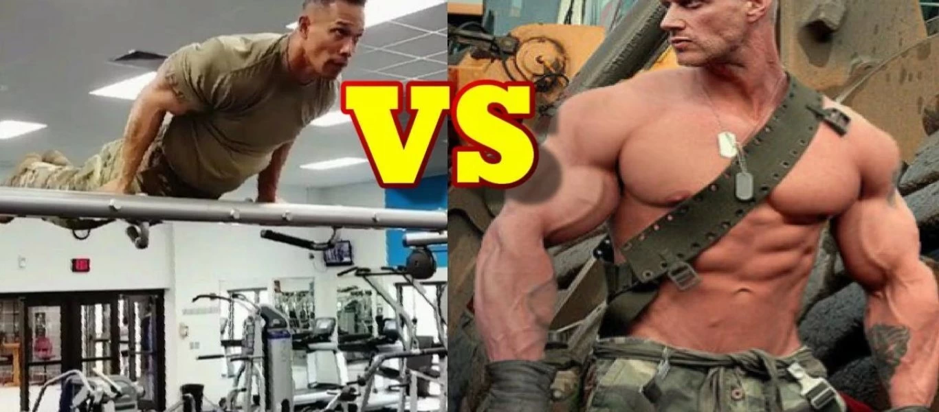 Αναμέτρηση: Ο πιο δυνατός στρατιώτης εναντίον του πιο... «φουσκωτού» (βίντεο)